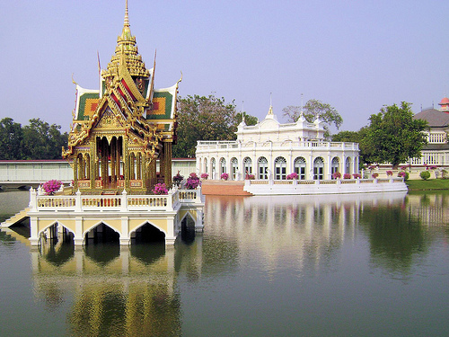 タイ、アユタヤの宮殿