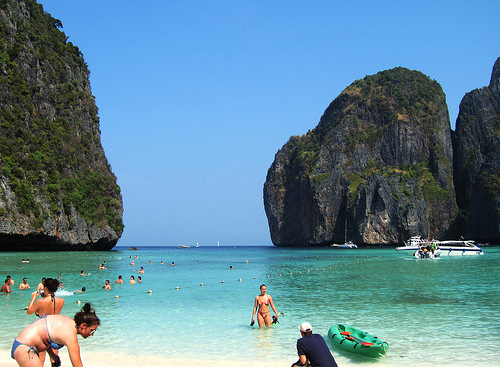 タイのビーチリゾート画像