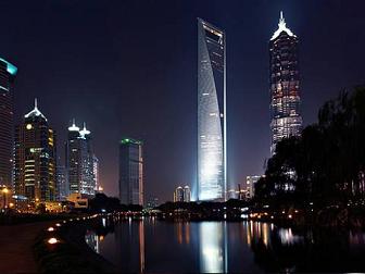 上海の金融センタービル