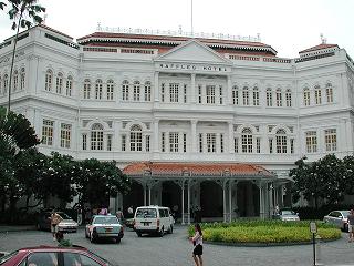シンガポールで有名なホテル、ラッフルズホテル
